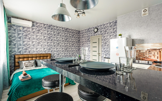 Квартира Видовая студия в доме Комфорт-класса ЖК Губернский