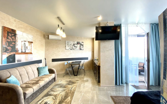 Апартаменты Акваделюкс с видом на бассейн N201