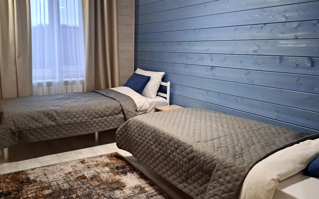 Частный дом для отдыха с гриль-мангалом, костровой и батутом