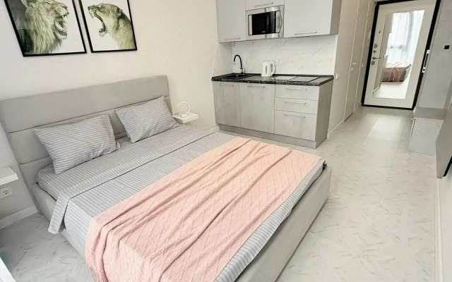 Апартаменты стильные с летним бассейном на крыше