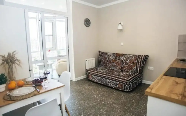 Апартаменты UzorApart Просторная красивая квартира вид на море у пляжа Алексино