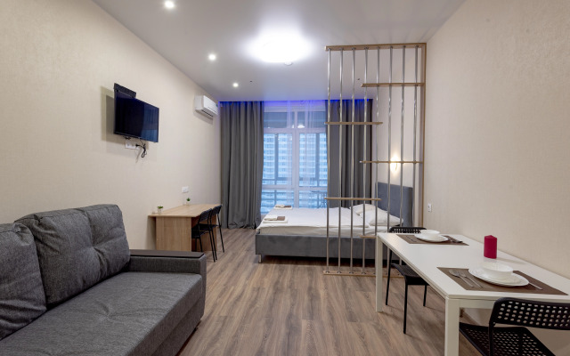 Апартаменты Студия в ЖК Флотилия на 16 этаже