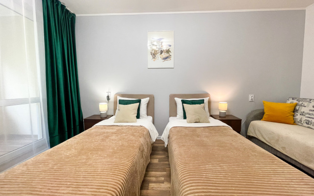 Апартаменты WestRooms в центре у острова Канта