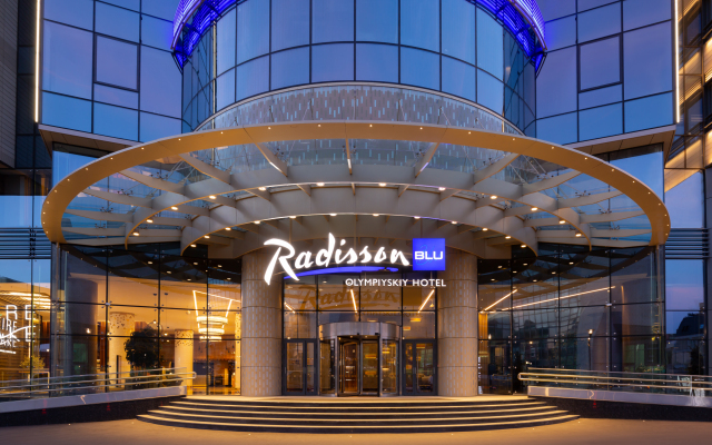 Отель Radisson Blu Olympiyskiy Hotel, Moscow