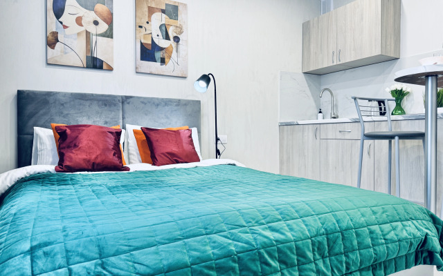 Апартаменты Уютная студия с дизайнерским ремонтом