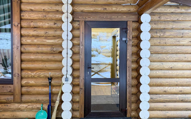 Частный дом У друзей сруб