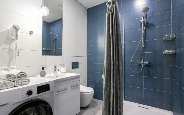 Квартира Оснащенная Евро-2к АпартХост в ЖК Движение Тушино Возле м. Спартак