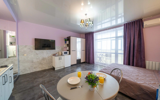 Квартира-студия с шикарным видом на Амур