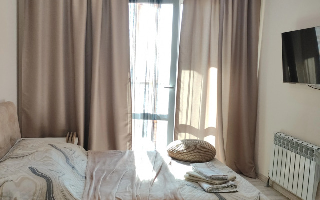 Квартира с дизайнерским ремонтом в семи минутах езды от центра