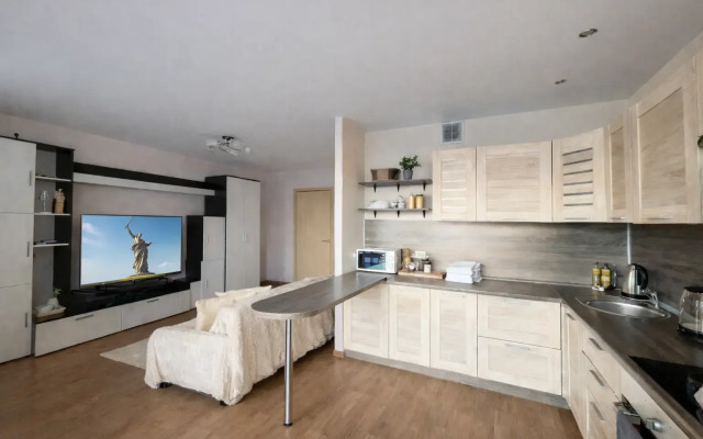 Квартира просторная светлая 2-комнатная (60 м²) с современным ремонтом