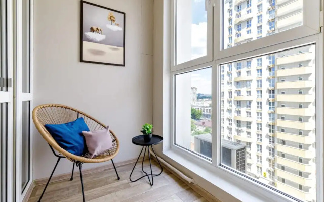 Апартаменты Аутентичные на 11 этаже в ЖК Большой