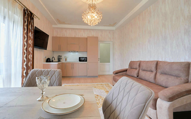 Апартаменты Green Park 91 с террасой