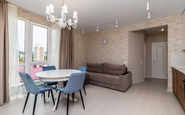 Abri Luxe v Sochi s vidom na more v ZHK Oktyabr'skij na Mamajke Apartments
