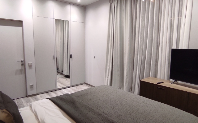 Апартаменты Охта Парк Adventure Де Люкс с сауной