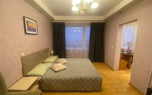 Апартаменты с 1 комнатой с видом на горы и залив (КВАРТИРА51)