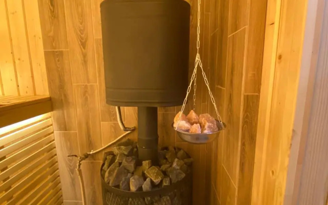 Частный дом Современный большой дом с баней