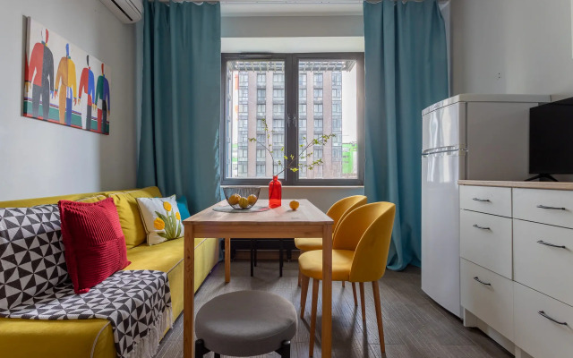 Апартаменты Евродвушка в Скандинавском Стиле в ЖК Метрополия Корпус Лондон