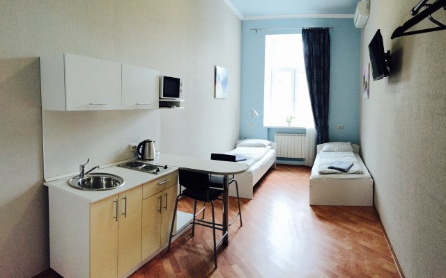 Апартаменты №15 с двумя односпальными кроватями