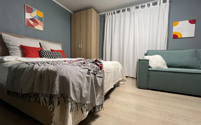 Квартира Art Room в минуте от метро Молодежная