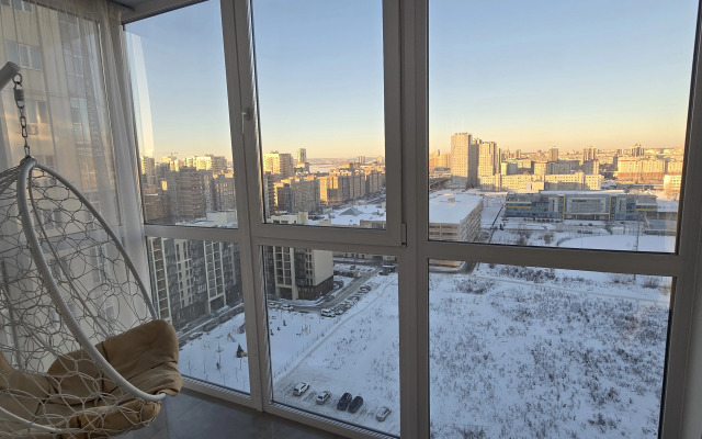 Апартаменты Видовые с парковкой около набережной и аквапарка Ривьера