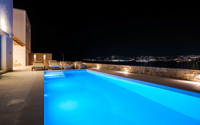 Myko Private Heated Pool on Beach Villa