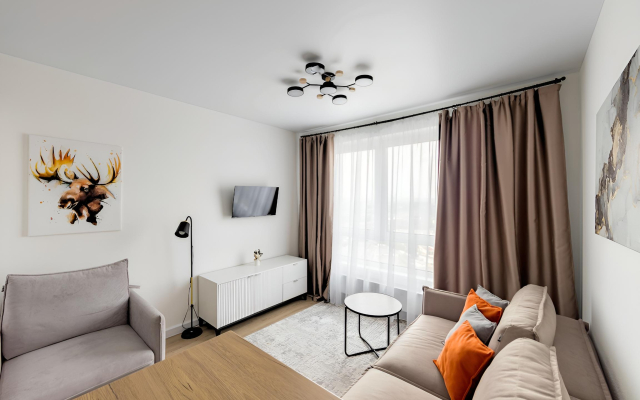 S klassnym vidom, metro i parkom Losinyi Ostrov Apartments
