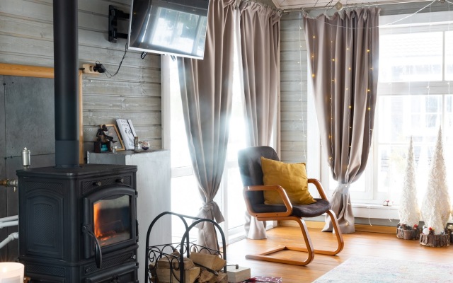 Шале с камином