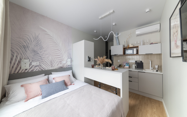Studiya, Romantichny Dizayn Flat