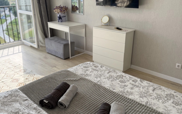 Квартира Уют в панорамном остеклении, с шикарным видом