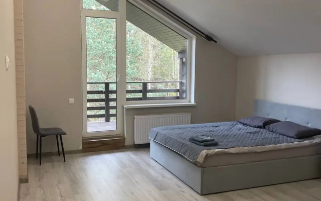 Частный дом с камином