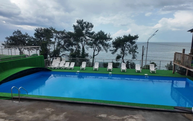 Sunny summer boarding house