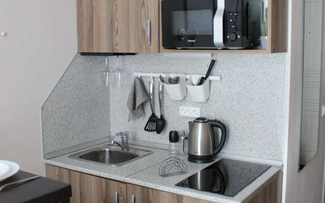 Апартаменты Уютная Двухуровневая Студия в Центре Города