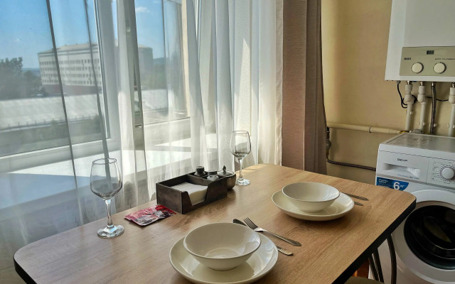 Квартира Эльбрус виден из окна, а курортная зона около дома