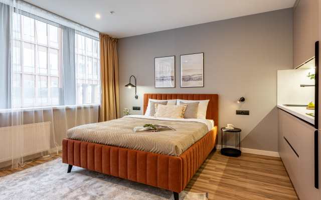 Апартаменты RoomyRoom с Кондиционером у Метро Ладожская