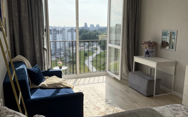 Квартира Уют в панорамном остеклении, с шикарным видом