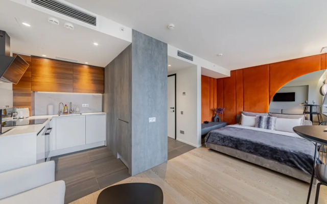 Апартаменты Видовая Orange студия Smart Host