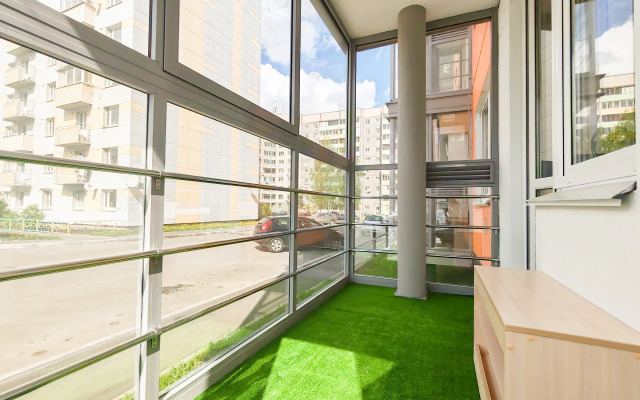 Квартира Евродвушка на первом этаже с балконом