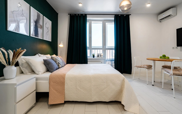 Квартира студия у парка Галицкого Апарт-Отелика на Героев Разведчиков