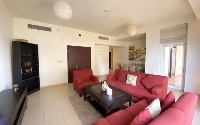 Close to JBR Beach Spacious 2BR Marina views Apartments