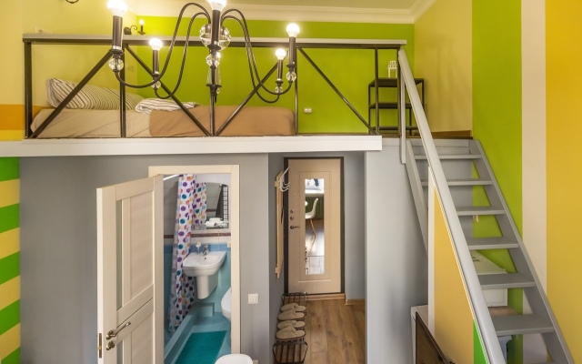 Апартаменты Nekrasoffapart Двухуровневые Green