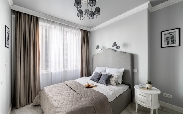 Lalapart Imperial Hall s Dizajnerskim Remontom v ZhK Savelovskij Siti Apartments