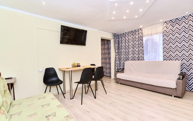 Квартира светлая Евродвушка с тремя отдельными спальными местами