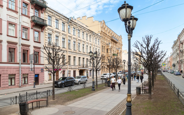 Квартира 3х Комнатная квартира на Фурштатской с сауной