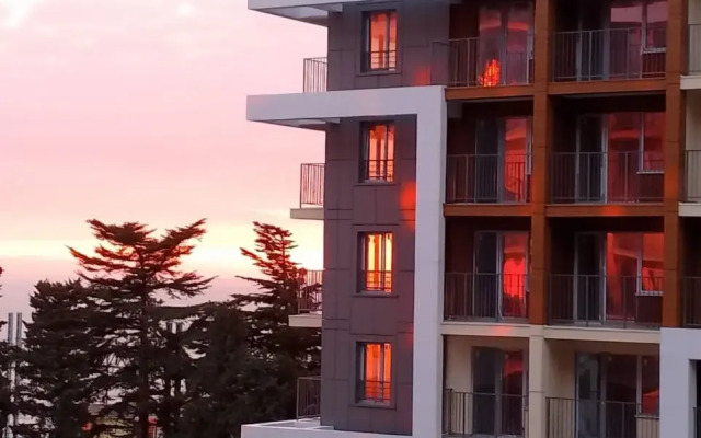 S Dizaynerskim Remontom I Vidom Na More Flat