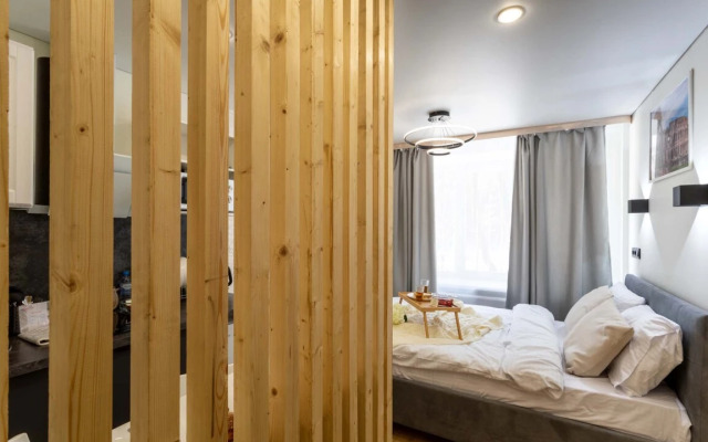 Апартаменты Студия Улучшенная с Дизайнерским Ремонтом