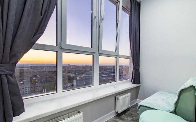 Квартира Волжский с сауной