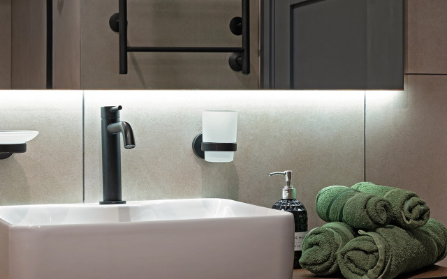 Апартаменты Зеленый дом с дизайнерским ремонтом