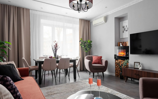 GM Uyutnaya Trekhkomnatnaya u Tret'yakovskoj galerei Apartments