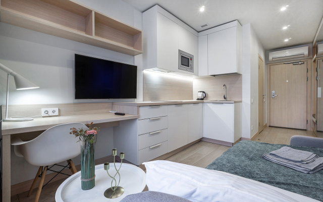 Апартаменты Бизнес-студия с видом на Москва-реку