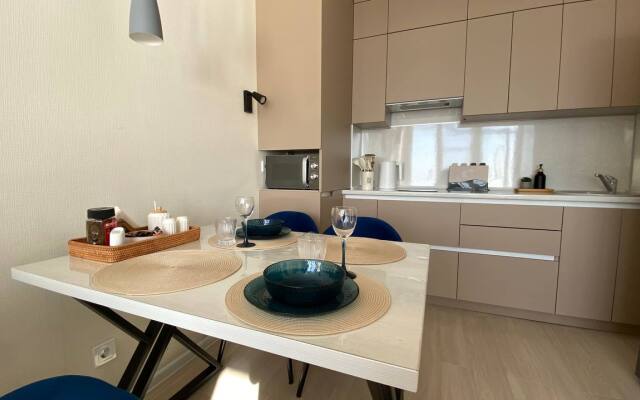 Квартира премиум Green FOX от дизайнера с видом на Волгу